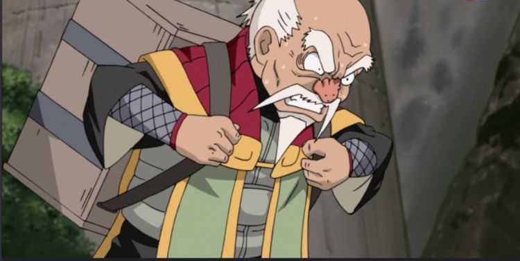 第四位是大野木,是岩隐村的三代土影.