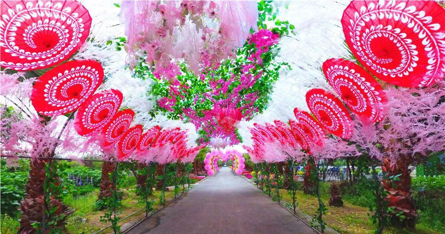 绵竹竟然有那么美的花海简直是人间仙境美翻了