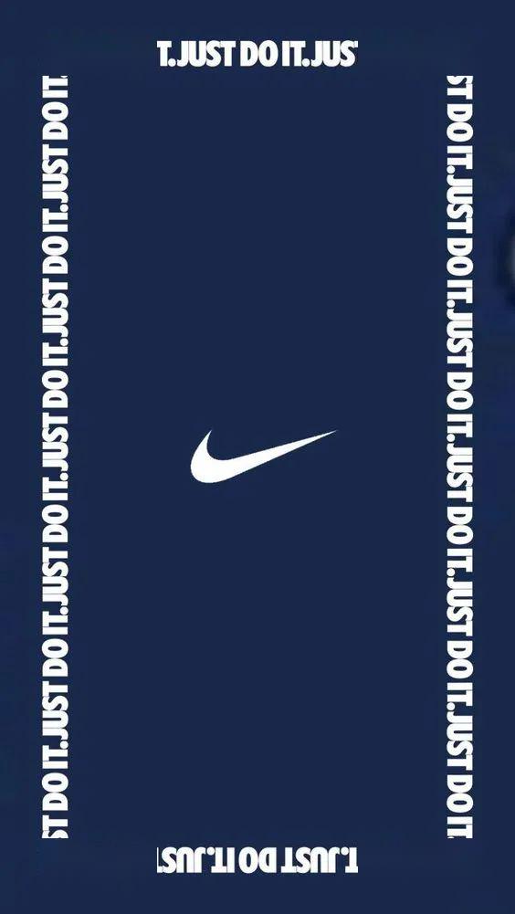 蓝色nike壁纸logo图片