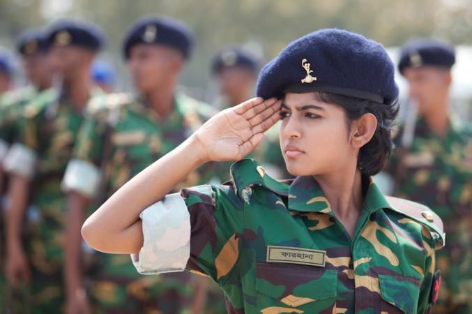 印度女兵图片