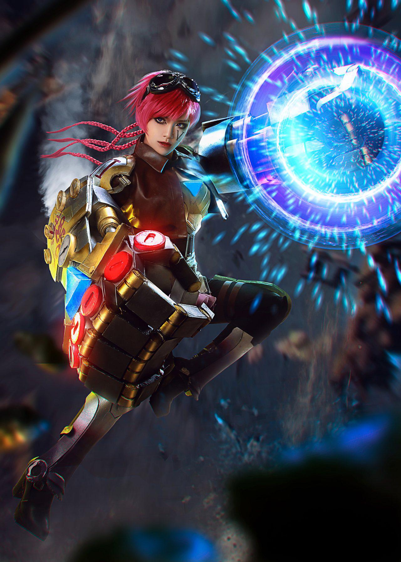 英雄联盟·皮城执法官·蔚 cosplay