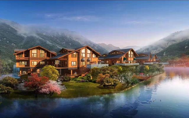 建几栋这样的木屋民宿,日赚几千很简单,一年回本!