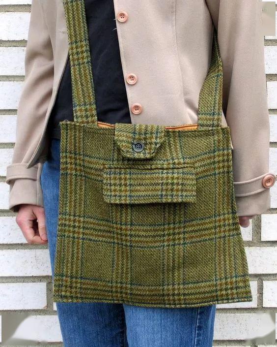 一件旧衣服等于一个包聪明人剪了旧衣裤改造出来的成品好棒