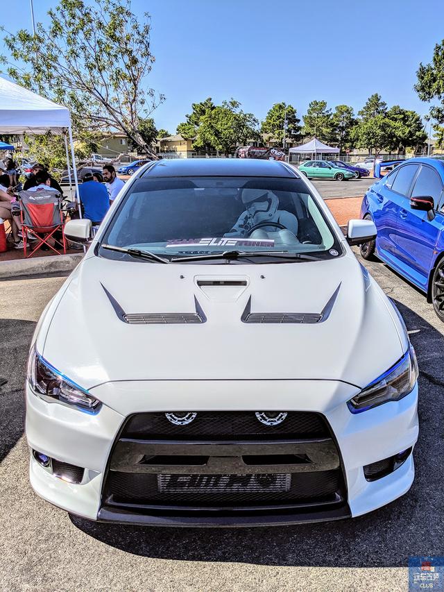 这辆三菱evolutionxgsr只走自己的改装路线