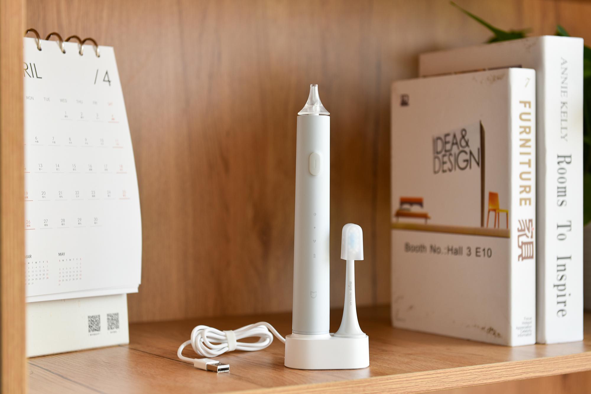 199元买到高性能更智能的电动牙刷米家声波电动牙刷t500蓝色开箱