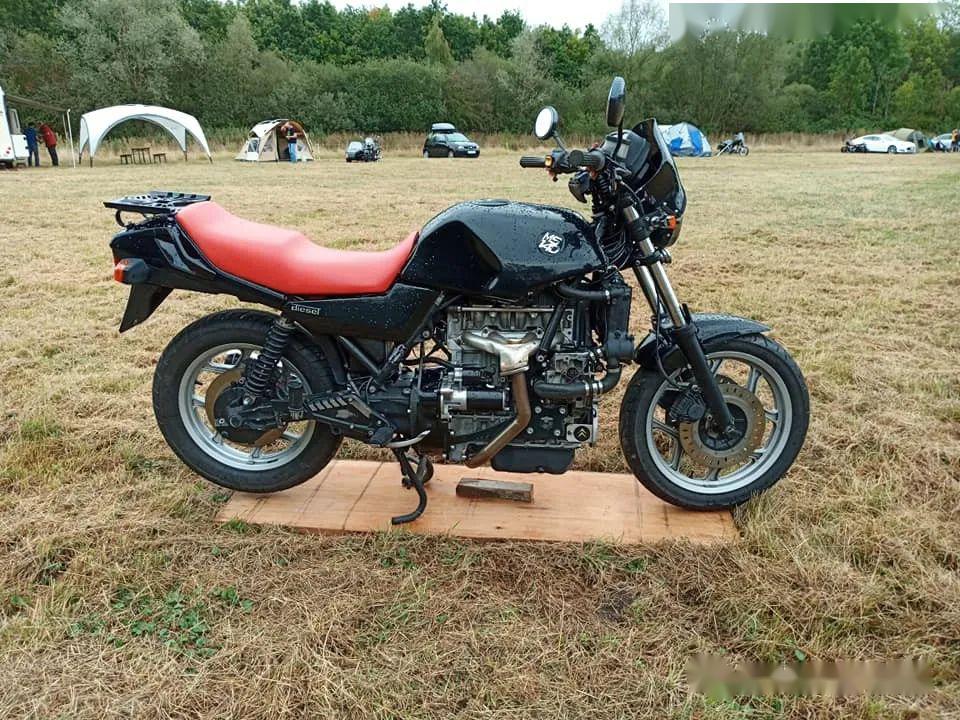 改装柴油发动机的宝马摩托车