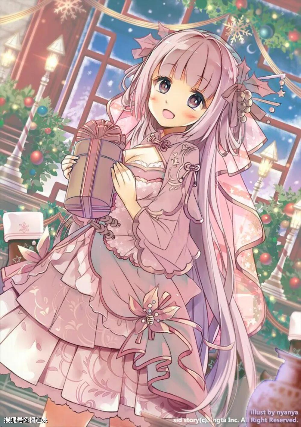 神经文艺:二次元少女壁纸美图插画_杂谈