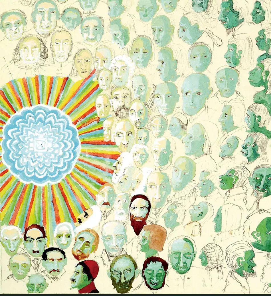 精神分析大师荣格手绘100多幅梦境画作