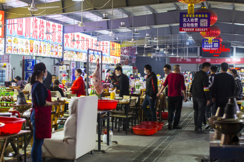 常州大学城夜市大排档烟火味渐起这家深夜厨房你去了吗