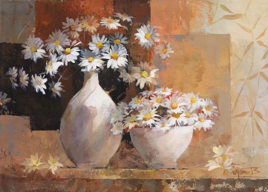 荷兰画家威廉海恩雷兹花卉静物油画作品赏析