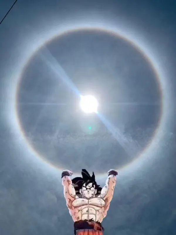 梅州气温将飙升至30℃!_日晕