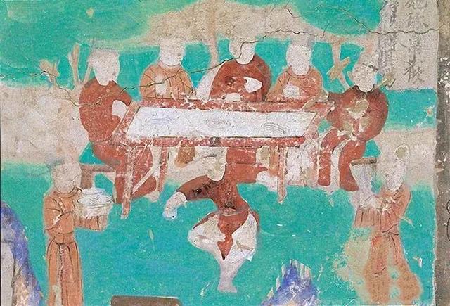 在敦煌壁画里赴一场古西域的下午茶