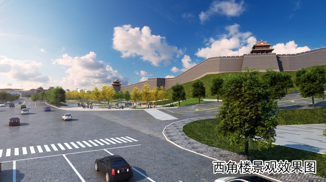 忻州古城改造三期工程图片