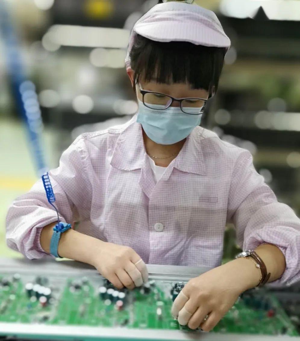 以我劳动铸你辉煌控制器分厂基地最美劳动者投票活动