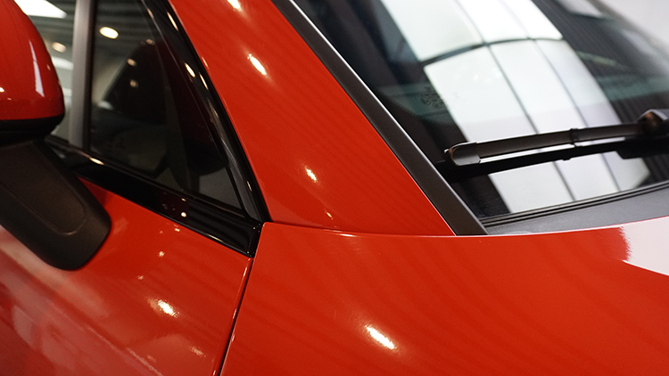 精彩不止一面保时捷macan改色ax熔岩橙