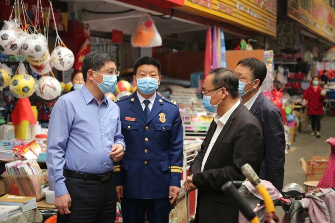 随州市常务副市长林常伦带队开展"五一"节前消防安全检查