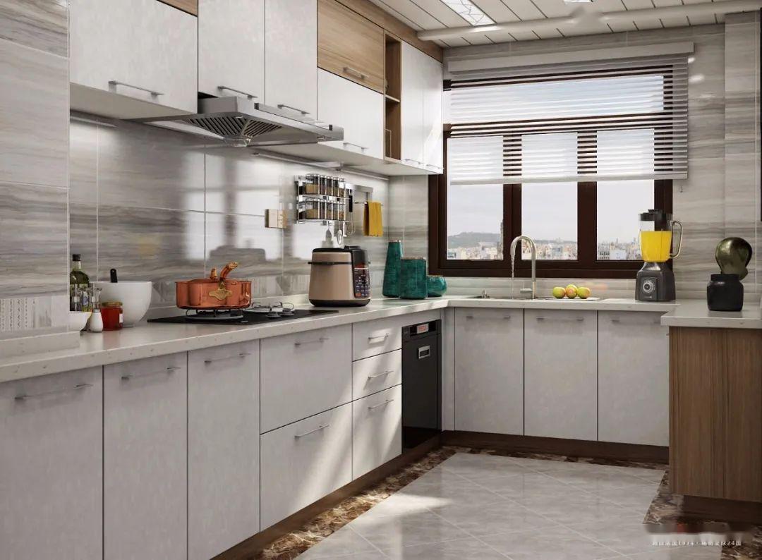 2020年原木色厨房太太太太美了这32套好看到炸