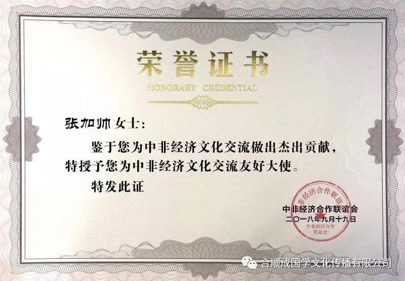 年轻美女实战派导师张紫琪,受邀参加第四届对非投资论坛