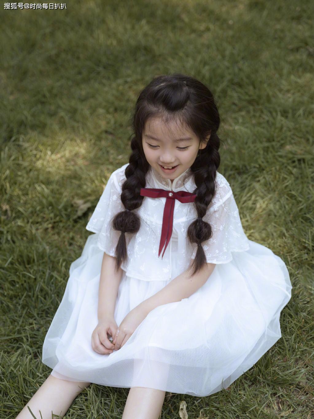 爸爸去哪4阿拉蕾小童星长大了8岁就美成小仙女像童话公主