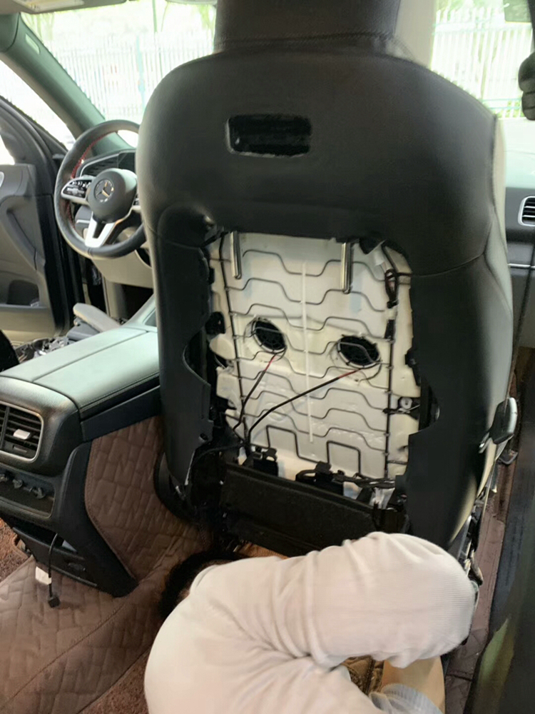 有了通风座椅炎炎酷暑又何妨奔驰gle原厂通风座椅改装升级