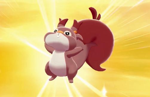 宝可梦图鉴819会往颊囊里塞满树果的精灵贪心栗鼠