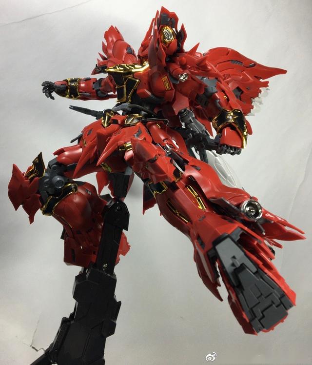 宅客模玩原创测评职人艺mg新安洲拼装改件测评素组部分