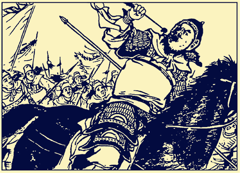 高顺是吕布手下第一大将高于八健将为何四十回合败给夏侯惇