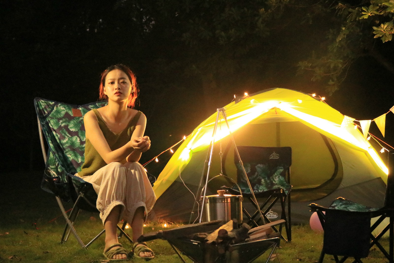 带上梦花园帐篷来一场比余欢水更潇洒的露营
