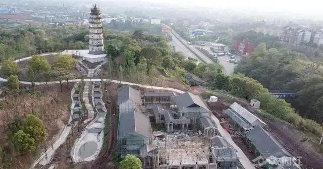 头条今年底隆昌白塔森林公园核心区域将建成开放