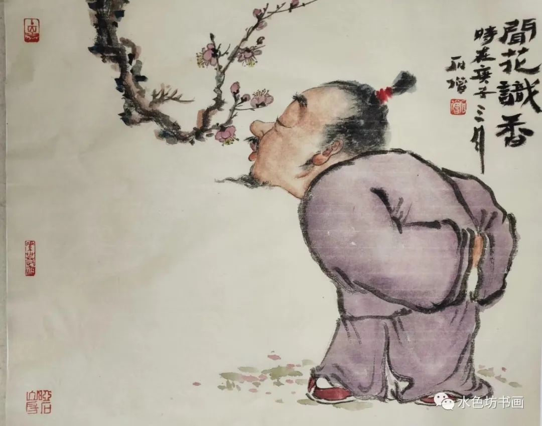 画家专栏│石僧可爱怪老头趣味纸上来