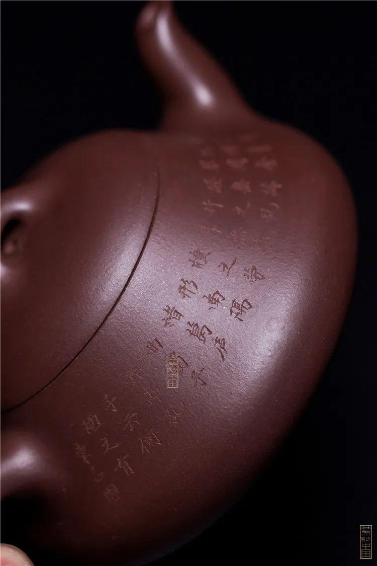 抟|《汉棠石瓢》张恒制 东石装饰_紫砂