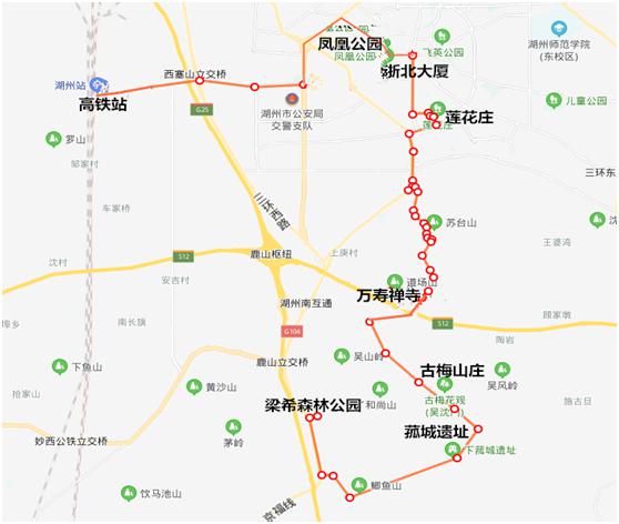 明天起湖州将开通三条假日旅游公交专线