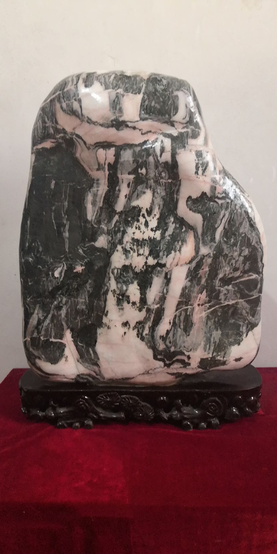 大自然的美丽—水墨山水画 画面石_石头
