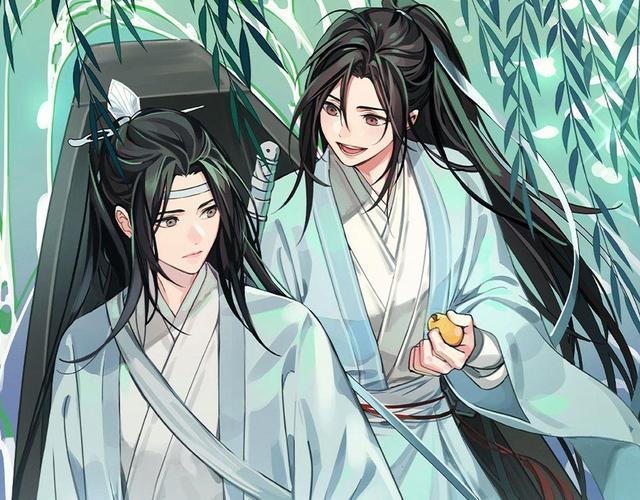 《魔道祖师》日语广播剧的插图超美,画手真的是一个宝藏太太_漫画