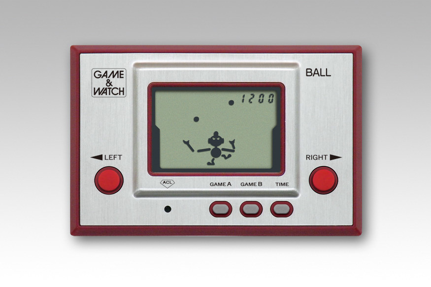 儿时记忆,掌上娱乐鼻祖"任天堂"经典掌机game&watch,40周年庆