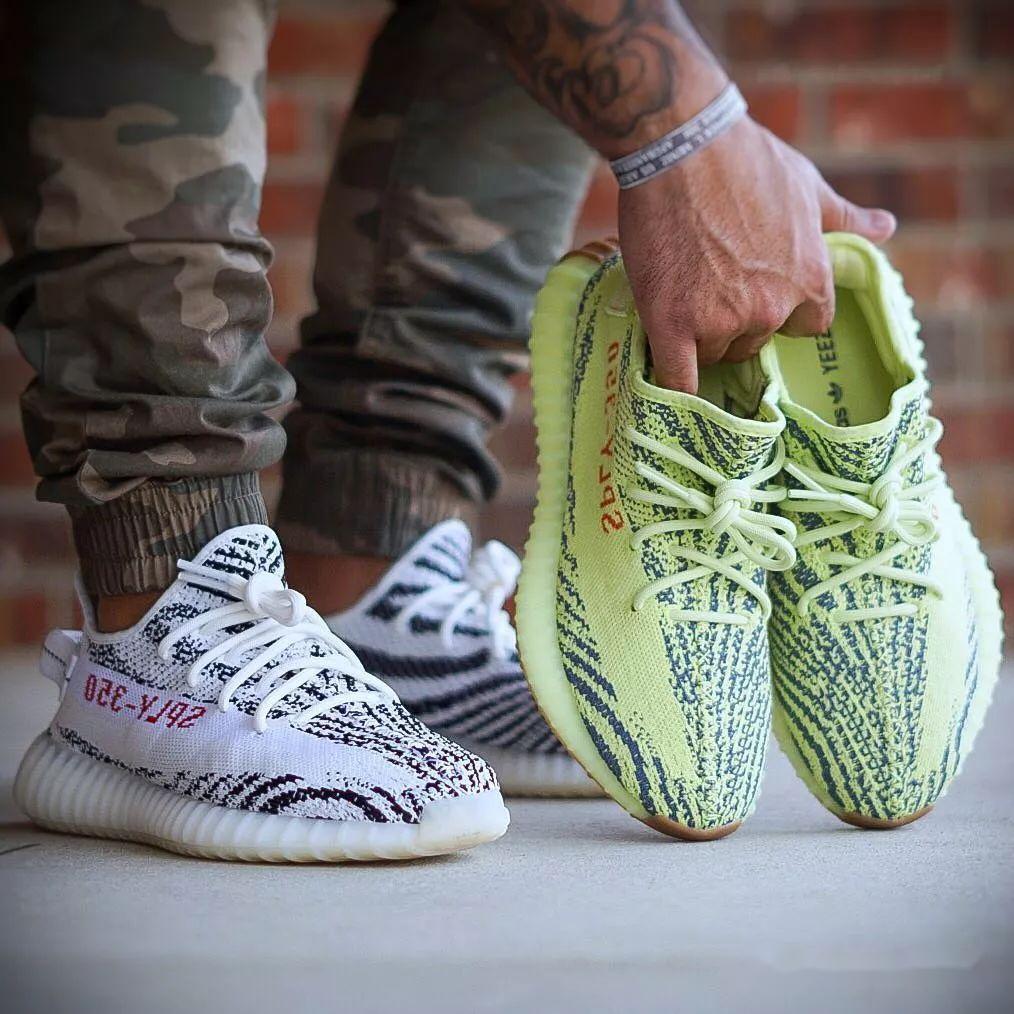 预警:yeezy 350黄斑马今日再度补货,app独占发售!