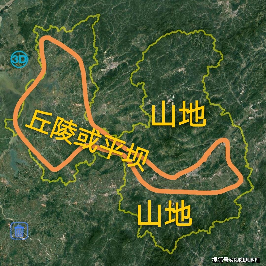 原创上饶市3区8县1市建成区面积排名最大的位于赣浙闽三省交界处