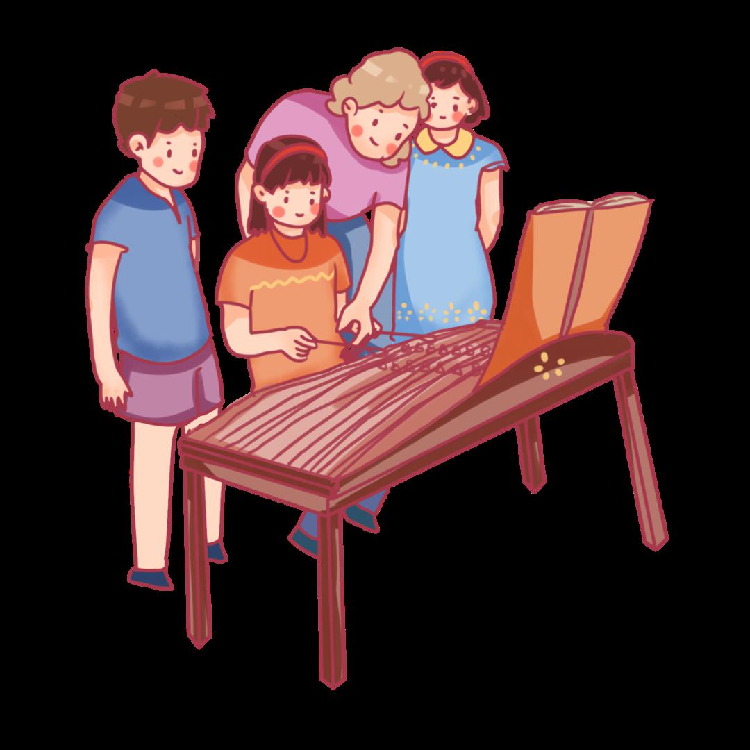 小学堂民乐知识一起认识扬琴家族