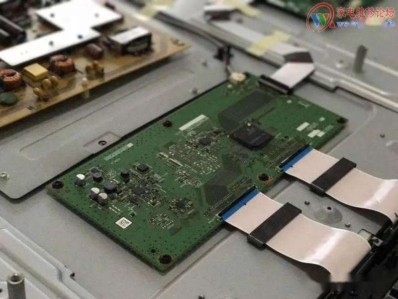 夏普液晶电视lcd52lx530a灰屏修复案例