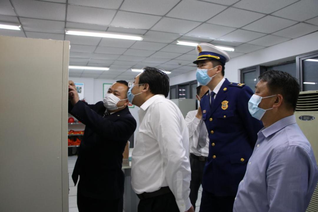 景德镇市副市长孙鑫带队开展五一节前消防安全检查