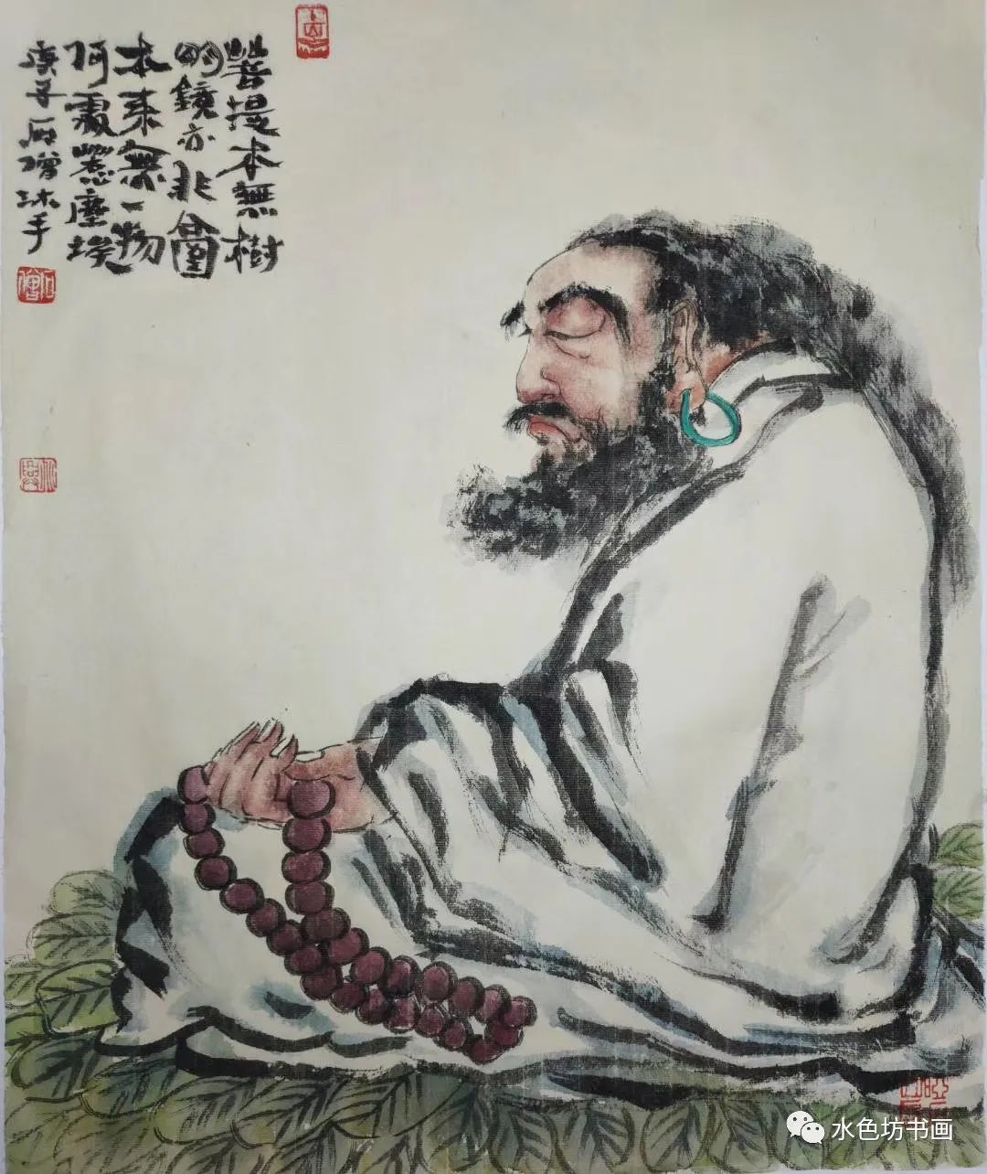 画家专栏│石僧可爱怪老头趣味纸上来