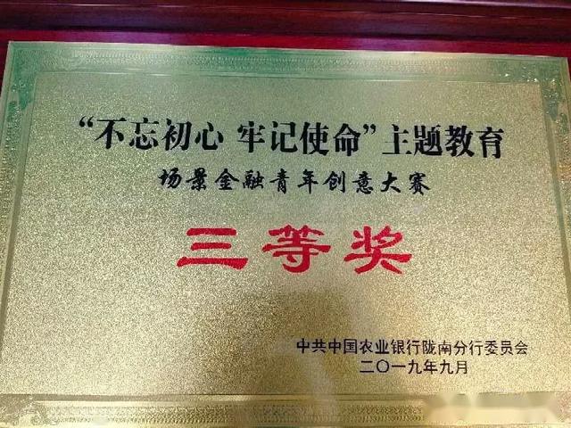 最美勞動者大行德廣感恩奮進記中國農業銀行文縣支行行長王貴