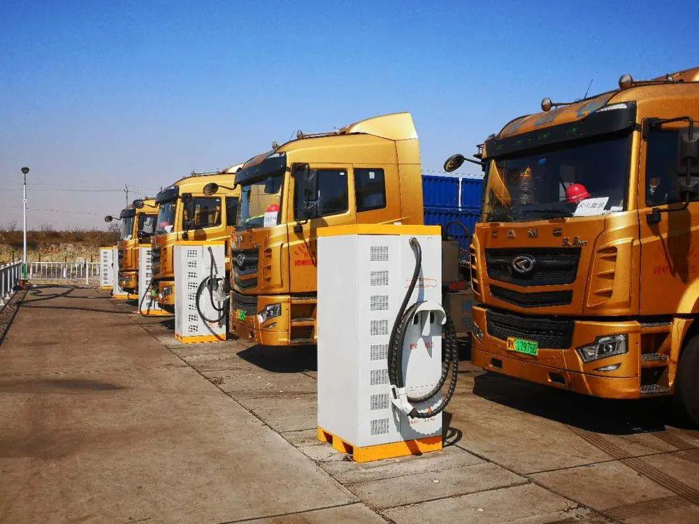 【聚焦】深圳纯电动新能源重卡汽车队在公司运营良好