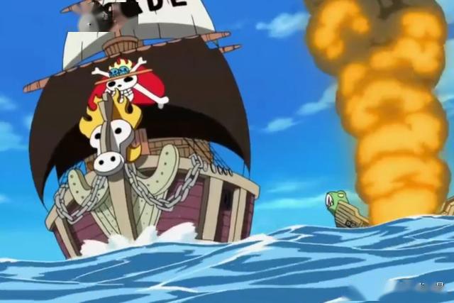 黑桃海贼团的标志:这面旗帜真的是昙花一现,还没起航,就埋葬于大海.