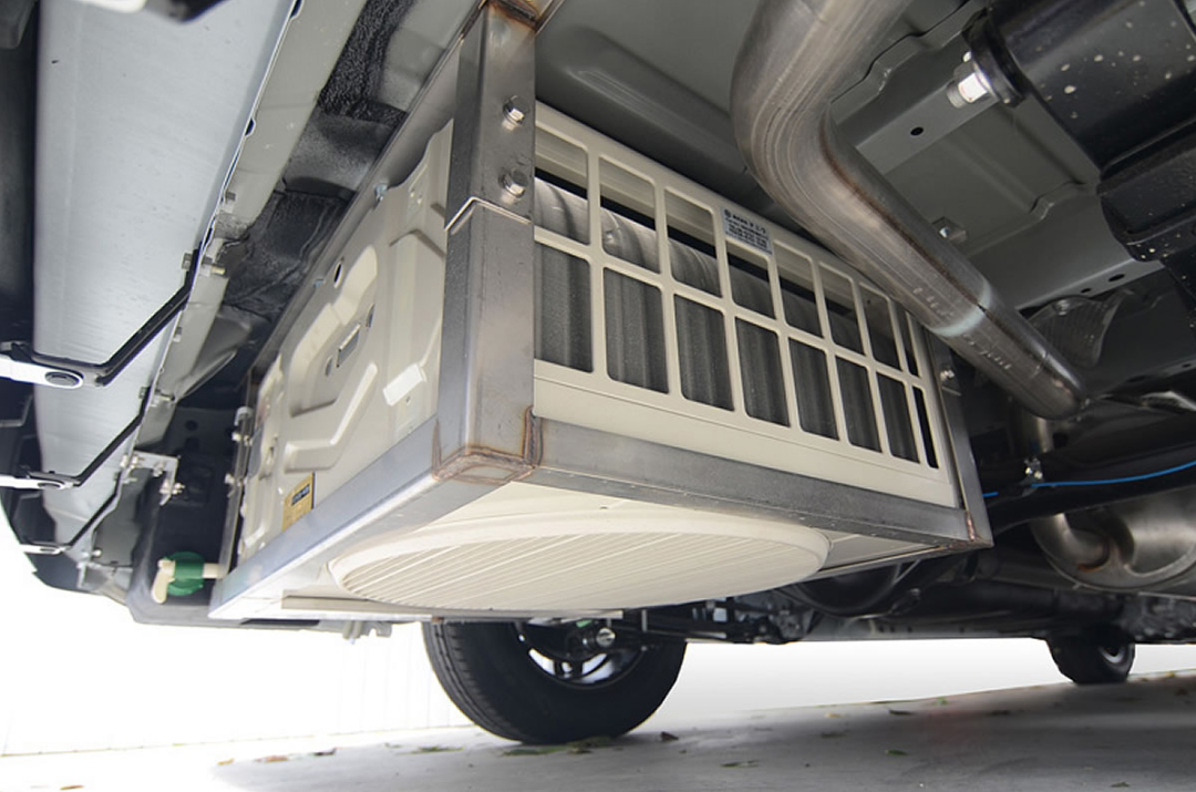 这辆2020款丰田海狮房车虽然底盘系统不太显眼,但新设计的内装品质感