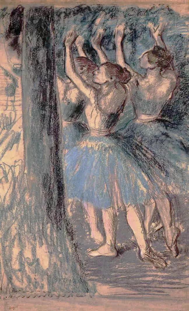 埃德加61德加绘画全集,值得收藏存手机里!_芭蕾舞