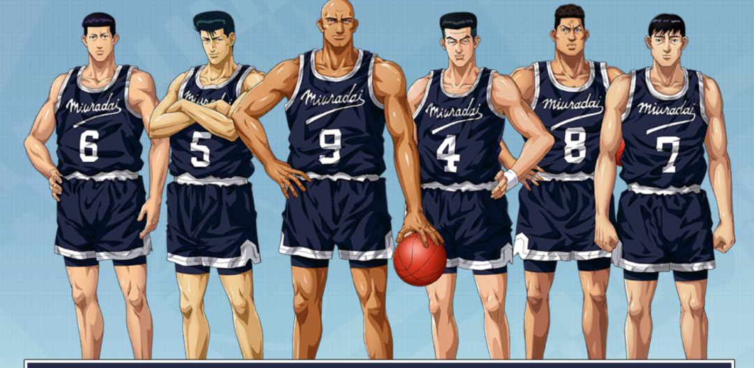 满,伊藤卓和高野昭一,最后三浦台还未出的三位球员维一一个也不认识