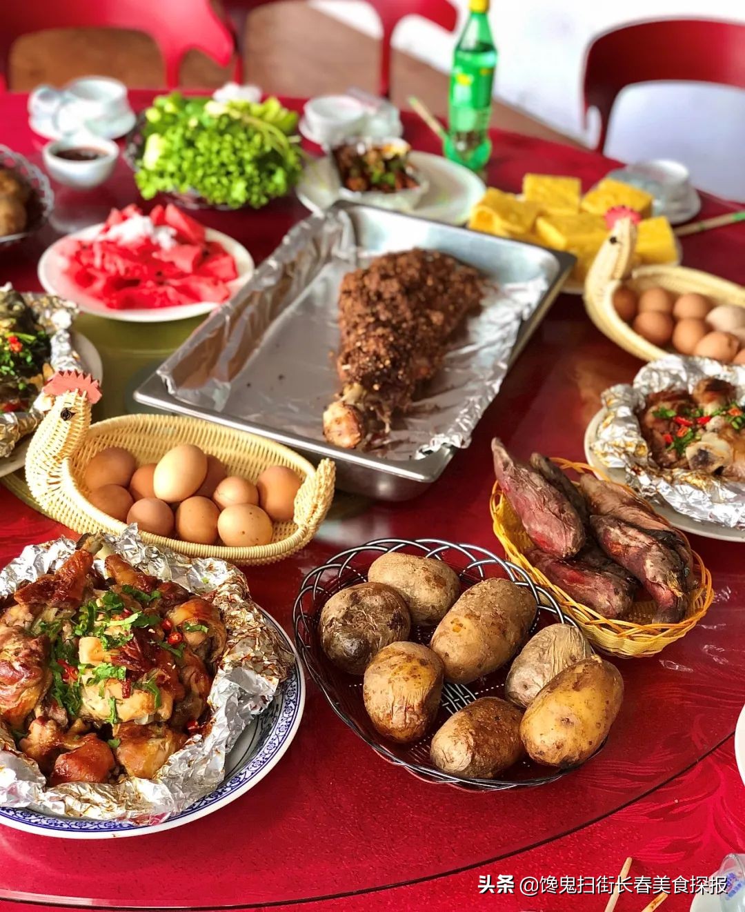 净月土窑大院山中五月呼吸最纯净的空气吃最接地气的土窑