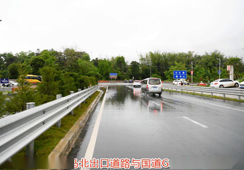(二)国道g243线k1455至k1459路段:该路段是通往巴马甲篆景区路段,路窄