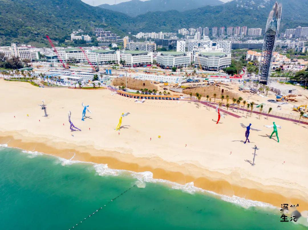 实拍今天起大梅沙重新开放每天限5000人